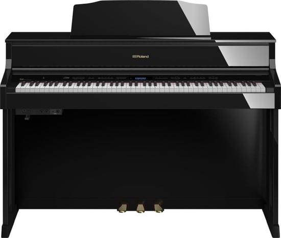 Roland HP-605 Digital Piano (Polished Ebony)