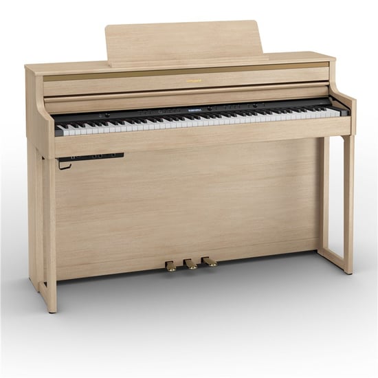 Roland HP-704 Digital Piano, Light Oak