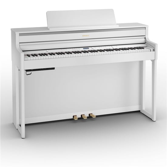 Roland HP-704 Digital Piano, White