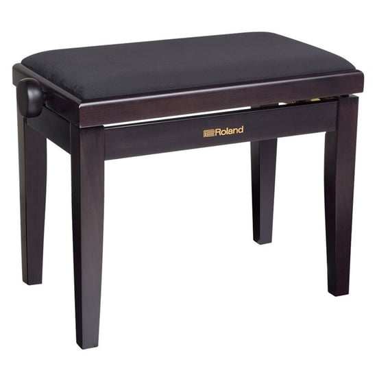 Roland RPB-220RW Piano Bench with Velour Seat, Rosewood