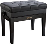 Roland RPB-500PE Piano Bench with Storage Compartment, Polished Ebony