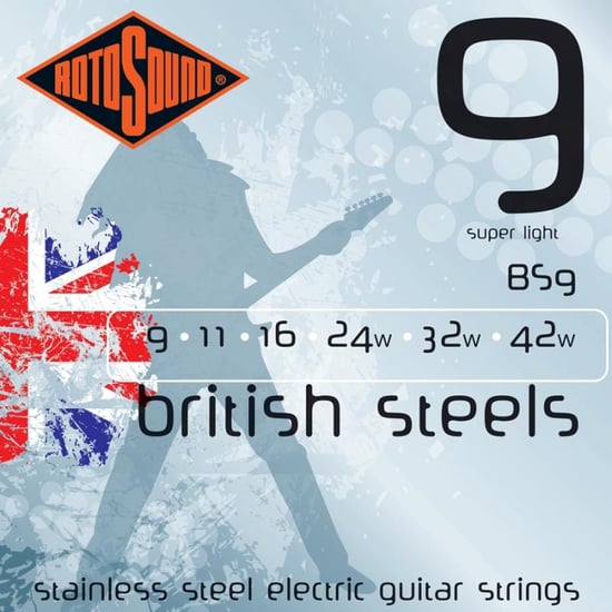 Rotosound British Steels 9-42