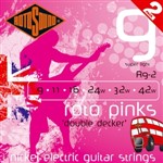 Rotosound Roto Pinks R9-2 Double Decker Twin Pack (9-42)