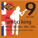 Rotosound JK9 Jumbo King Acoustic, Super Light, 9-48