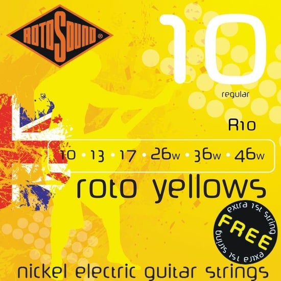 Rotosound R10 Roto Yellows (10-46)