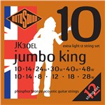 Rotosound JK30EL Jumbo King Acoustic, 12-String, Extra Light, 10-48
