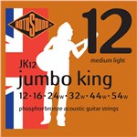 Rotosound JK12 Jumbo King Acoustic, Medium Light, 12-54