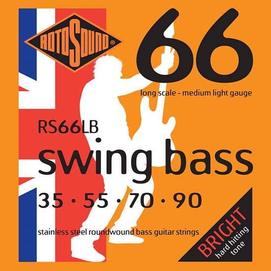 Rotosound RS66LB Swing Bass 66, Long Scale, Medium Light, 35-90