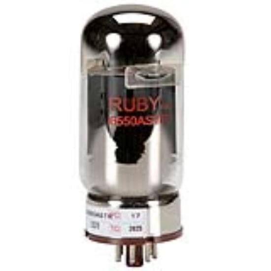 Ruby Tubes 6550ASTR (Pair) CH Tube Cool