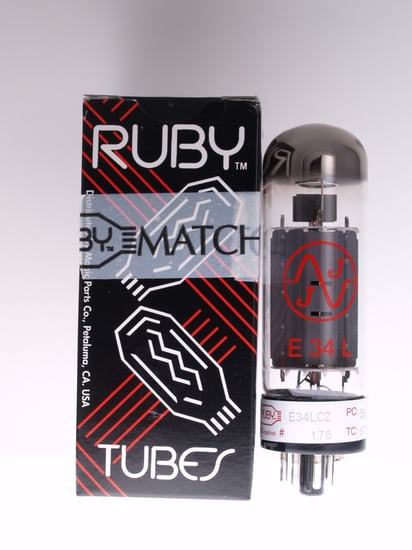 Ruby Tubes E34L-CZ (Pair) Tube Hot
