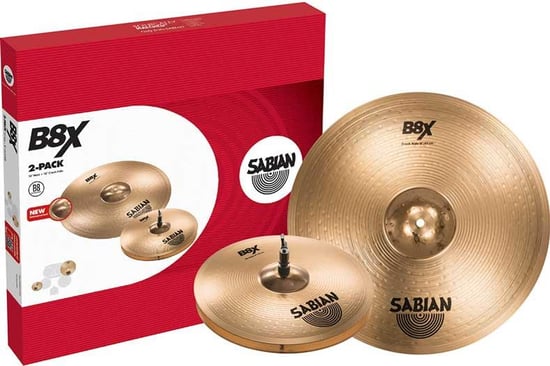 Sabian B8X 2-Pack (14/18in)