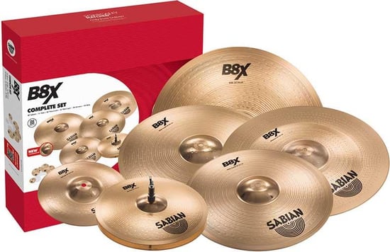 Sabian B8X Complete Set