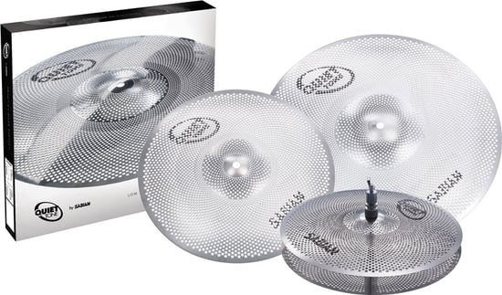 Sabian Quiet Tone Practice Cymbal Set, 13in,14in,18in 