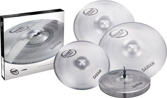 Sabian Quiet Tone Practice Cymbal Set, 14in,16in,18in, 20in