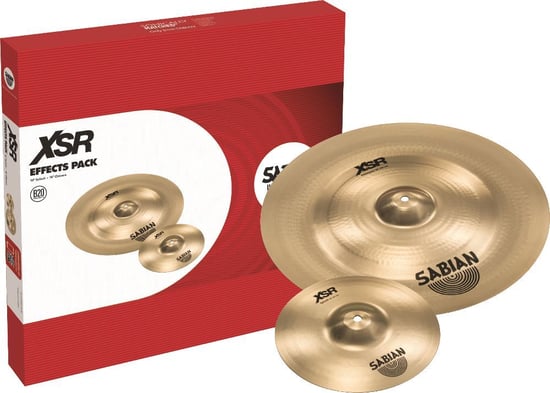 Sabian XSR Effects Cymbal Pack