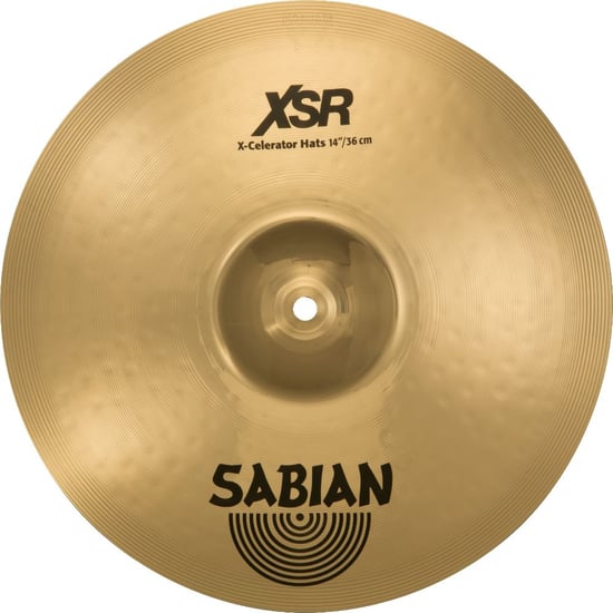 Sabian XSR X-Celerator Hats 14in, Brilliant