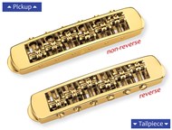 Schaller Guitar Bridge STM Heavy, Gold-Plated