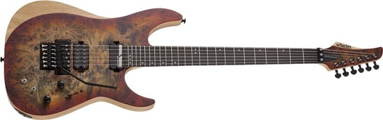 Schecter Reaper-6 FR S, Floyd Rose, Sustainiac, Inferno Burst