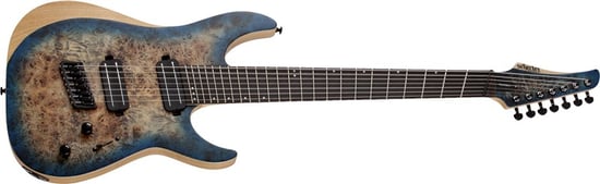 Schecter Reaper-7 MS, 7 String, Sky Burst