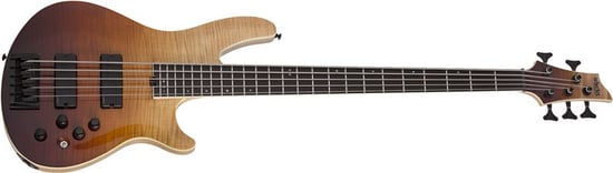 Schecter SLS Elite-5 Bass, 5 String, Antique Fade Burst