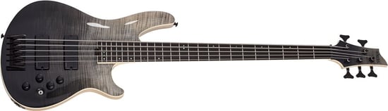 Schecter SLS Elite-5 Bass, 5 String, Black Fade Burst