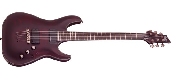 Schecter Blackjack ATX C-1 Electric Guitar 2014 Spec (Vampyre Red Satin)