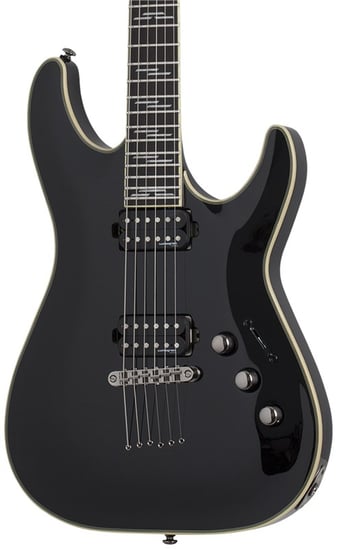 Schecter C-1 Blackjack, Gloss Black