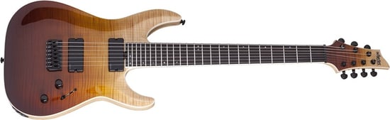 Schecter C-7 SLS Elite, Antique Fade Burst