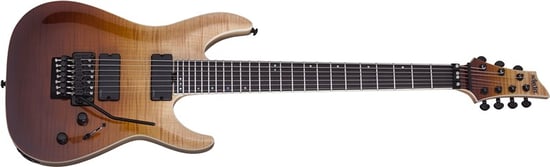 Schecter C-7 FR SLS Elite, Antique Fade Burst