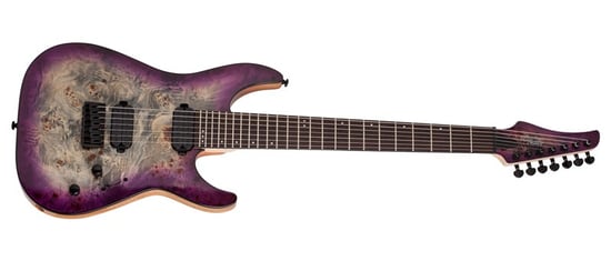 Schecter C-7 Pro, 7 String, Aurora Burst