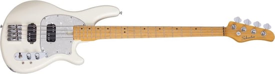 Schecter CV-4 Bass, Ivory