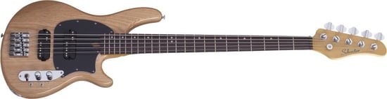 Schecter CV-5 Bass, 5-String, Gloss Natural