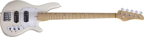 Schecter CV-5 Bass, 5-String, Ivory