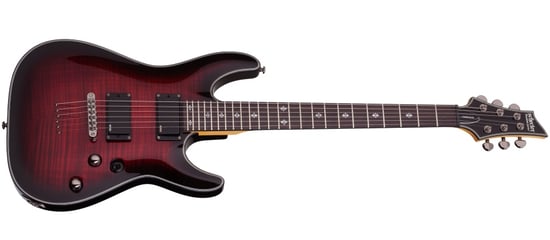 Schecter Damien Elite-6 (Crimson Red Burst)