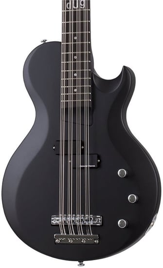 Schecter DP-12 dUg Pinnick 12 String Bass, Black