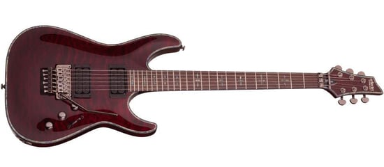 Schecter Hellraiser C-1 FR (Passive, Black Cherry)