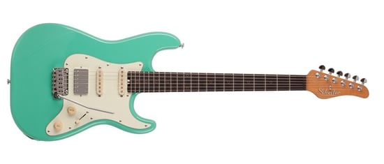 Schecter Nick Johnston Traditional HSS, Atomic Green, Left Handed