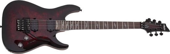 Schecter Omen Elite-6 FR, Black Cherry Burst