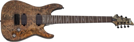 Schecter Omen Elite-7, Charcoal