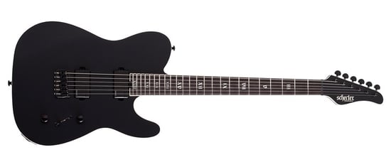 Schecter PT SLS Elite Evil Twin, Satin Black