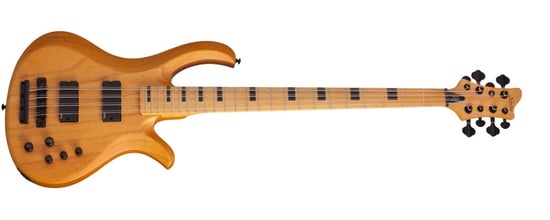 Schecter Riot Session 8 Bass, 8 String, Natural Gloss