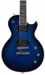 Schecter Solo-II Supreme, See Thru Blue Burst