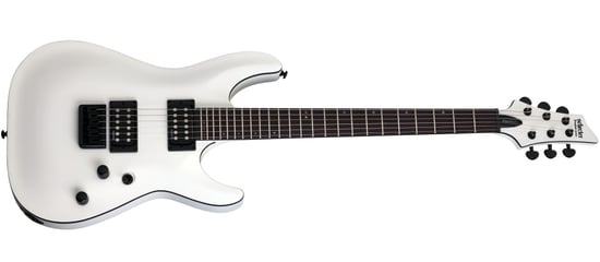 Schecter Stealth C-1 Electric Guitar (Satin White)
