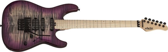 Schecter Sun Valley Super Shredder III FR, Floyd Rose, Aurora Burst