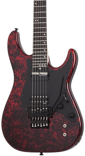 Schecter Sun Valley Super Shredder FR S, Sustainiac, Red Reign