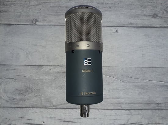 sE Electronics Gemini MKII Dual Valve Microphone, B-Stock