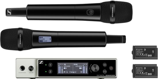 Sennheiser EW-DX 835-S SET Wireless Handheld Microphone Set, Channel 38 