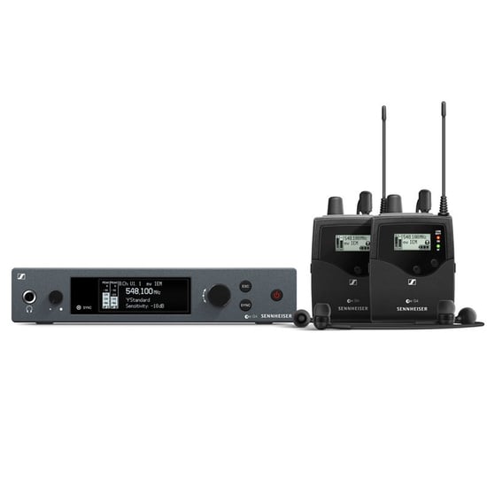 Sennheiser EW IEM G4-TWIN Wireless In-Ear Monitoring System, Channel 70