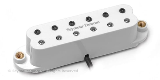 Seymour Duncan SLSD-1 Li'l Screamin' Demon for Strat (White, Bridge)