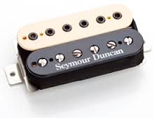 Seymour Duncan TB-12 Screamin Demon Trembucker Pickup, F-Spaced, Reverse Zebra